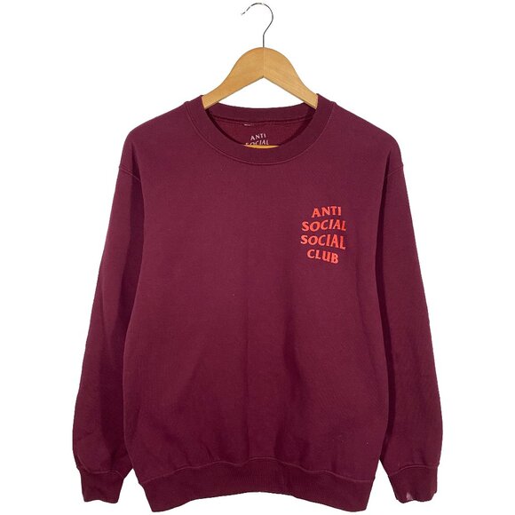 Anti Social Social Club Double Sided Sweatshirt Size S - Picture 1 of 8